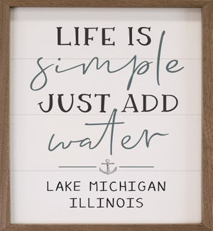 Personalized Life Is Simple Just Add Water